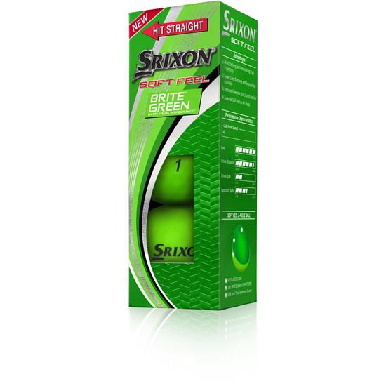 Srixon Soft Feel 2 Brite Green Golf Balls