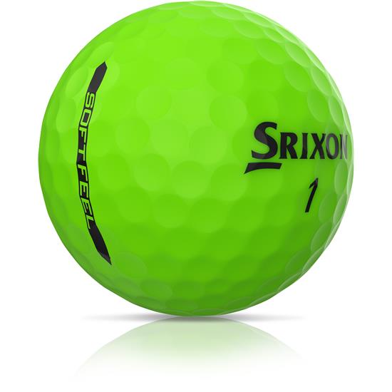 Srixon Soft Feel 2 Brite Green Golf Balls