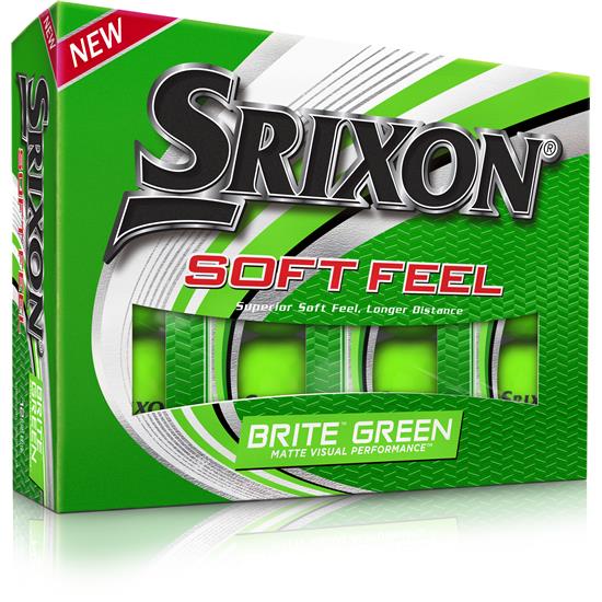 Srixon Soft Feel 2 Brite Green Golf Balls