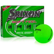 Srixon Soft Feel 2 Brite Green ID-Align Golf Balls