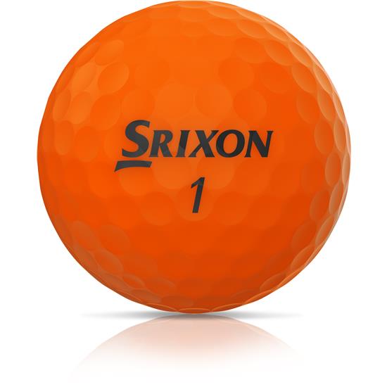 Srixon Soft Feel 2 Brite Orange Golf Balls
