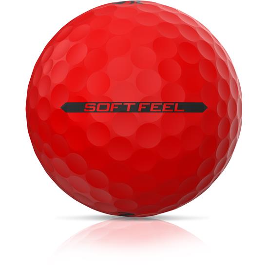 Srixon Soft Feel 2 Brite Red Golf Balls