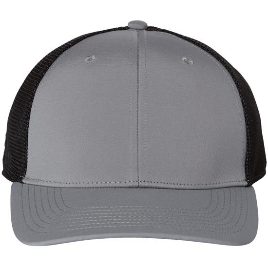 Adidas Men's Poly Trucker Hat - Grey-Black Golfballs.com