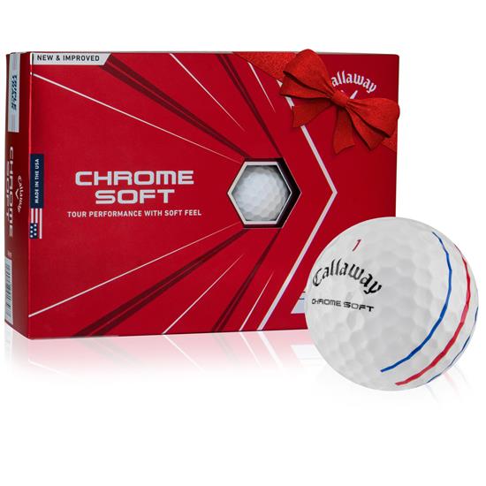 Callaway Golf Chrome Soft Triple Track Personalized Golf Balls
