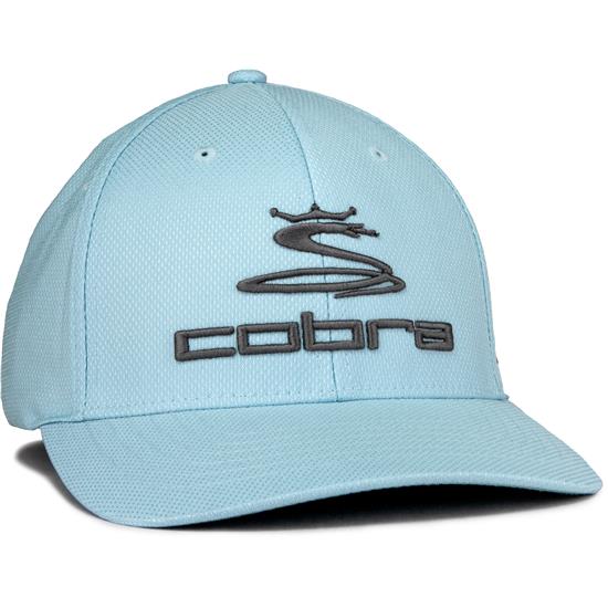 Cobra Men's Pro Tour Stretch Fit Golf Hat - Blue Bell - Large/X-Large ...