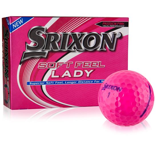 Srixon Soft Feel Lady Pink 7 Personalized Golf Balls