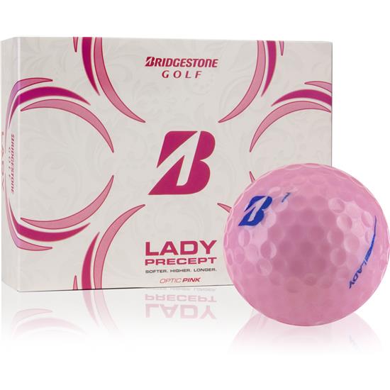 Bridgestone Lady Precept Pink Golf Ball Golfballs.com