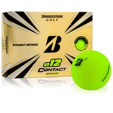 Bridgestone e12 Contact Matte Green Personalized Golf Balls