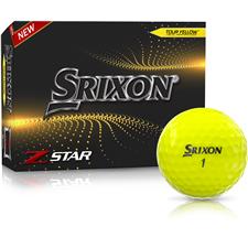 Srixon Z-Star 7 Yellow Personalized Golf Balls