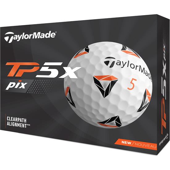 Taylor Made TP5x PIX 2.0 Golf Balls Golfballs.com