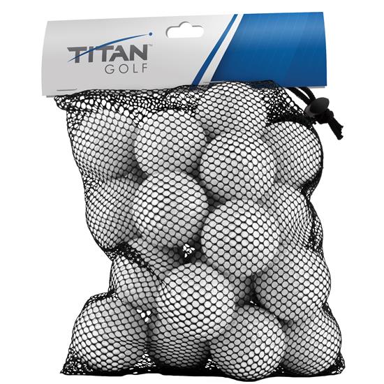 Titan Foam Practice Balls White