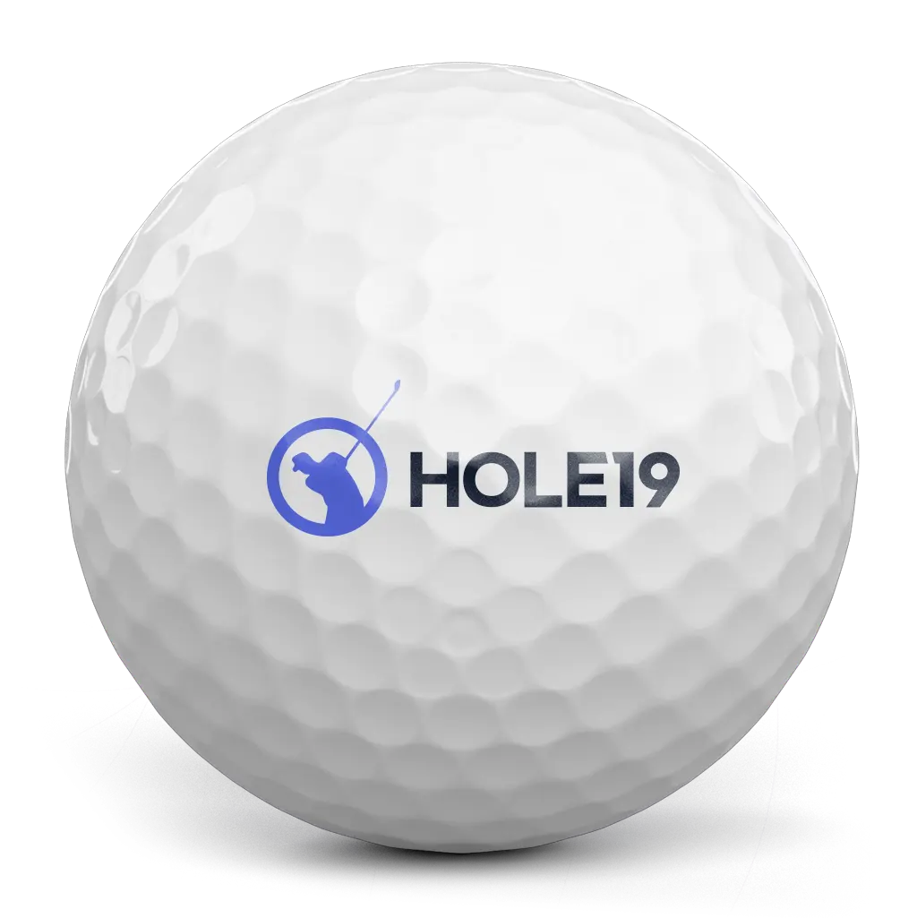 GolfPass Hole 19 Logo Golf Ball