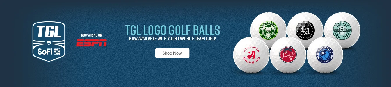 TGL Now Streaming on ESPN - TGL Logo Golf Balls Now Available with Your Favotire Team's Logo! | Shop Now