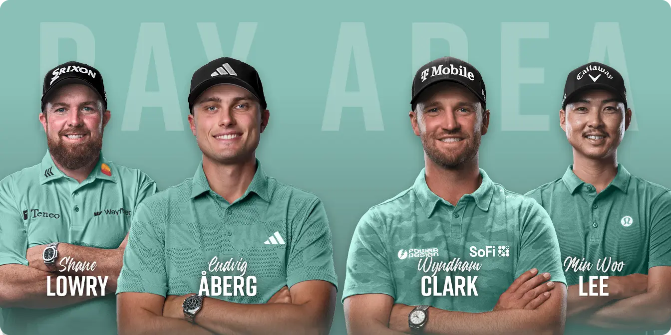 The Bay Golf Club Players - Ludvig Åberg, Wyndham Clark, Min Woo Lee, Shane Lowry