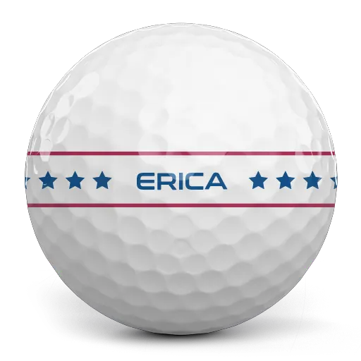 AlignXL Icon Stars alignment aid on golf ball