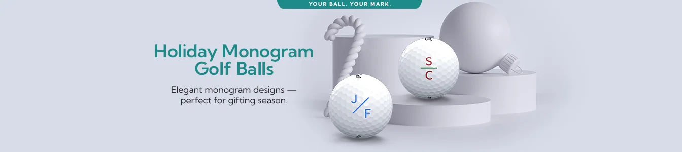 Monogram Golf Balls