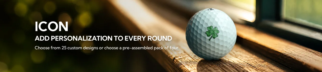 Icon Golf Balls | Choose from 25 Hand-Drawn and Handcrafted designs