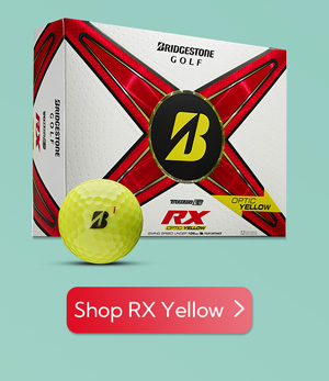 Shop TOUR B RX Yellow Golf Balls