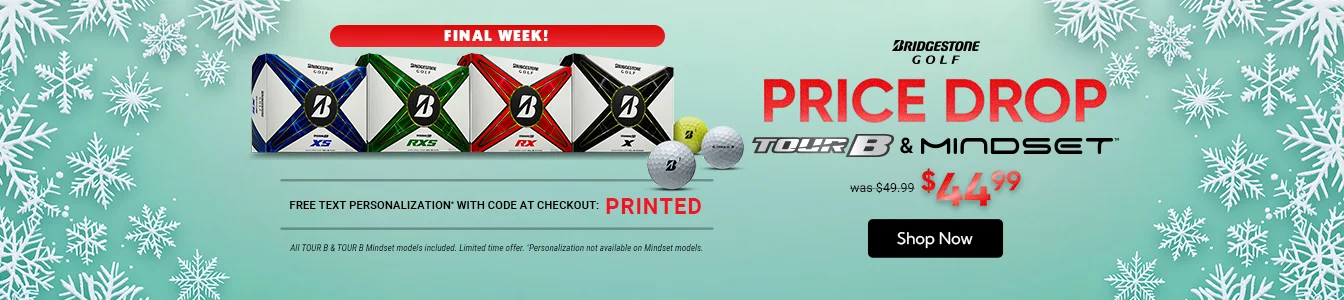 Bridgestone TOUR B Price Drop - Now $44.99! | Shop Now