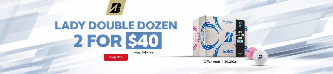 Bridgestone Lady Precept | 2 dozen for $40 | Shop Now