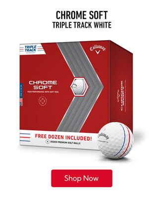 Shop Chrome Soft Triple Track White