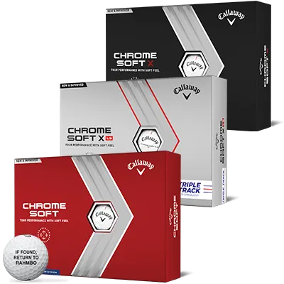 Callaway Chrome Soft Buy 3 Dozen, Get a 4th Dozen Free!