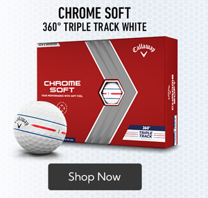 Shop Chrome Soft 360 Degree Triple Track White