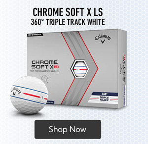 Shop Chrome Soft X LS 360 Degree Triple Track White