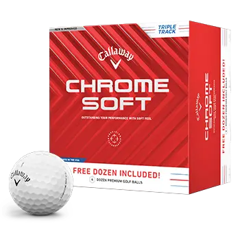Callaway Chrome Soft Triple Track Golf Balls
