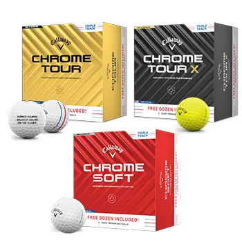 Buy 3 Get 1 Free on Callaway Golf Balls Plus Free Text Personalization!