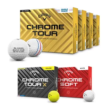 Buy 3 Get 1 Free on Callaway Golf Balls Plus Free Text Personalization!