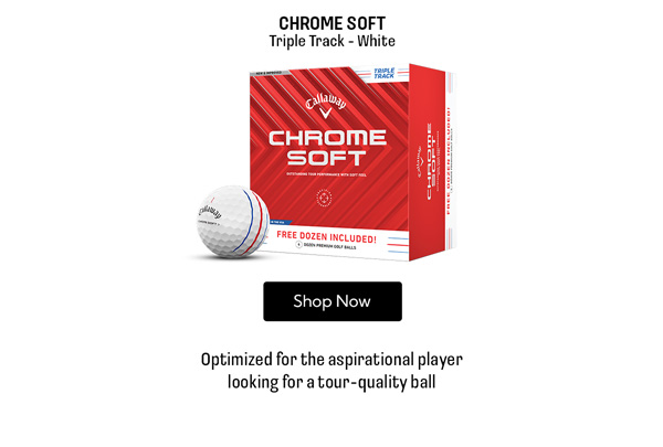Shop Chrome Soft - White Triple Track 4 dz Box