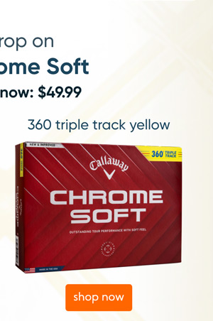Chrome Soft 360 triple track yellow