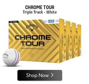 Callaway Golf Chrome Tour Triple Track Golf Balls - Buy 3 DZ Get 1 DZ Free