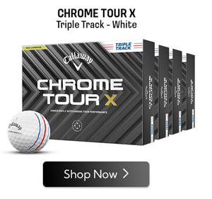 Callaway Golf Chrome Tour X Triple Track Golf Balls - Buy 3 DZ Get 1 DZ Free