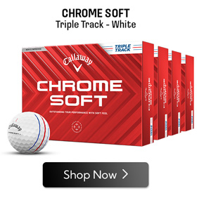 Callaway Golf Chrome Soft Triple Track Golf Balls - Buy 3 DZ Get 1 DZ Free