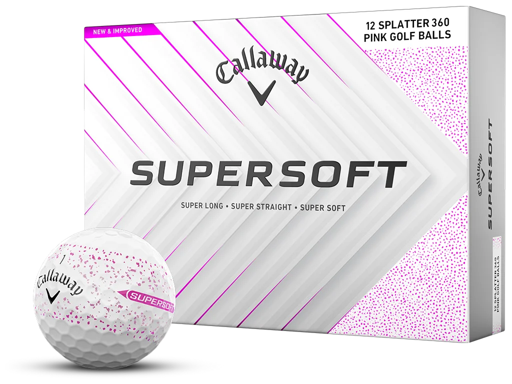 Supersoft Splatter 360 Pink