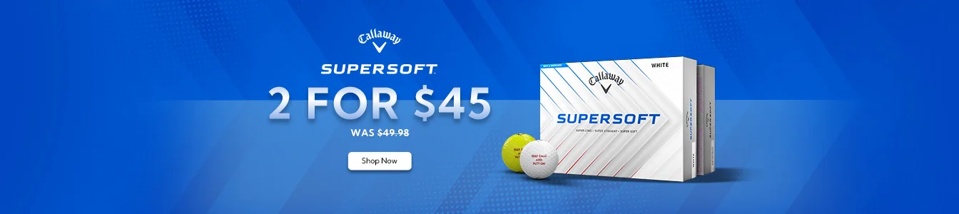 Callaway Price Drop - 2 For $45 SuperSoft Golf Balls | Shop Now