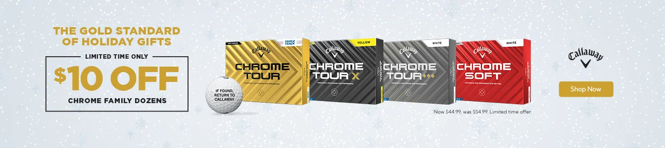 Callaway Chrome Family Golf Balls now $44.99 for a Limited Time! | Shop Now