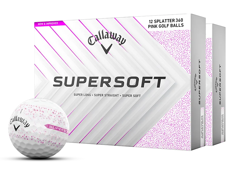Supersoft 360 Splatter - Pink