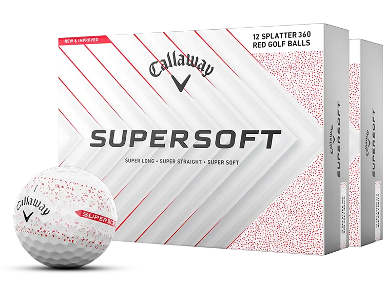 Supersoft 360 Splatter - Red
