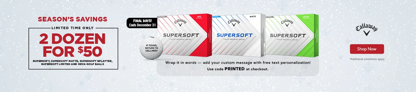 Callaway Supersoft 2 for $50 | Shop Now