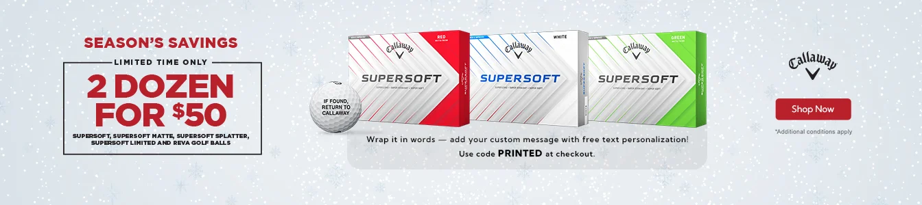 Callaway Supersoft 2 for $50 | Shop Now