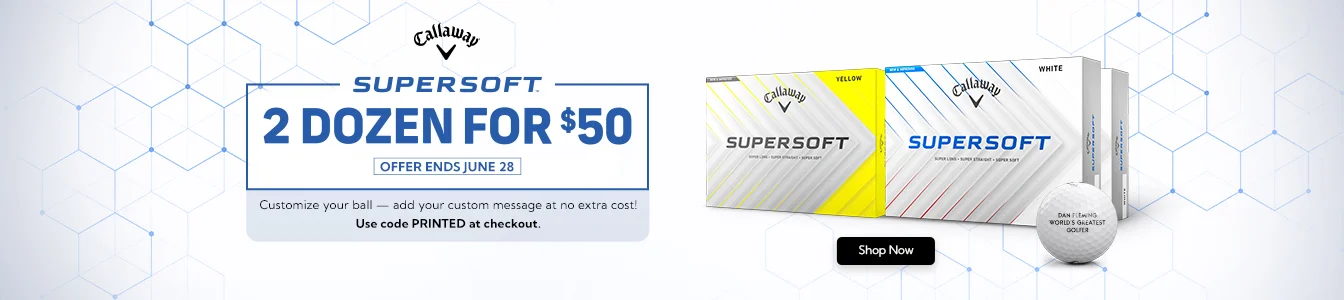 Callaway Supersoft Golf Ball Deals on Double Dozens for a Limited Time! | Shop Now
