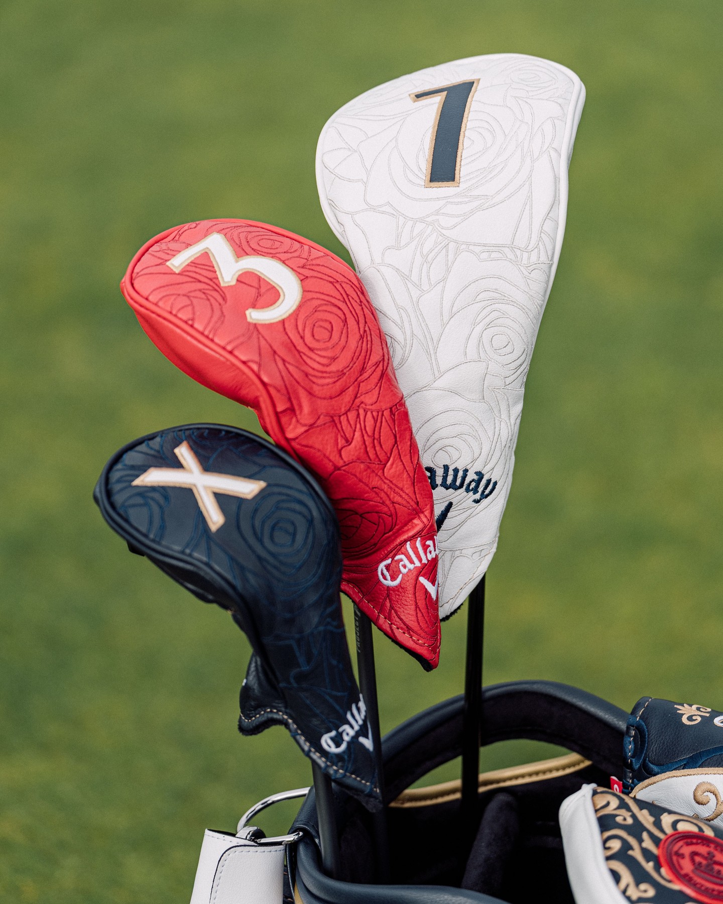 Callaway The Open Championship Staff Bag &mdash; 6-way top detail