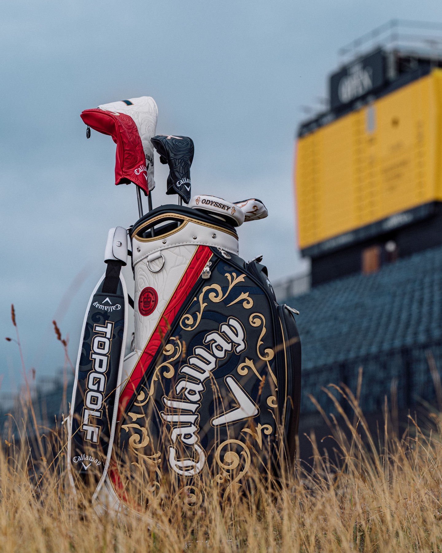 Callaway The Open Championship Staff Bag &mdash; base detail