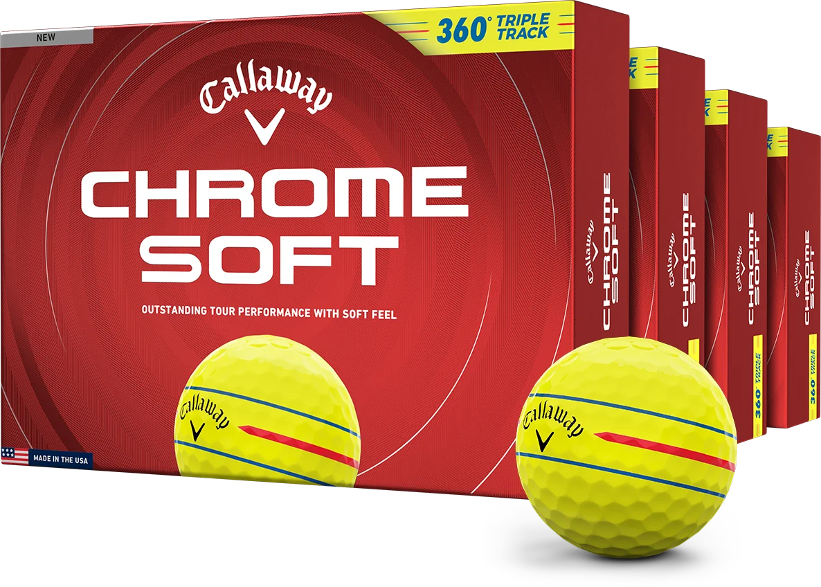 Chrome Soft Yellow 360 Triple Track