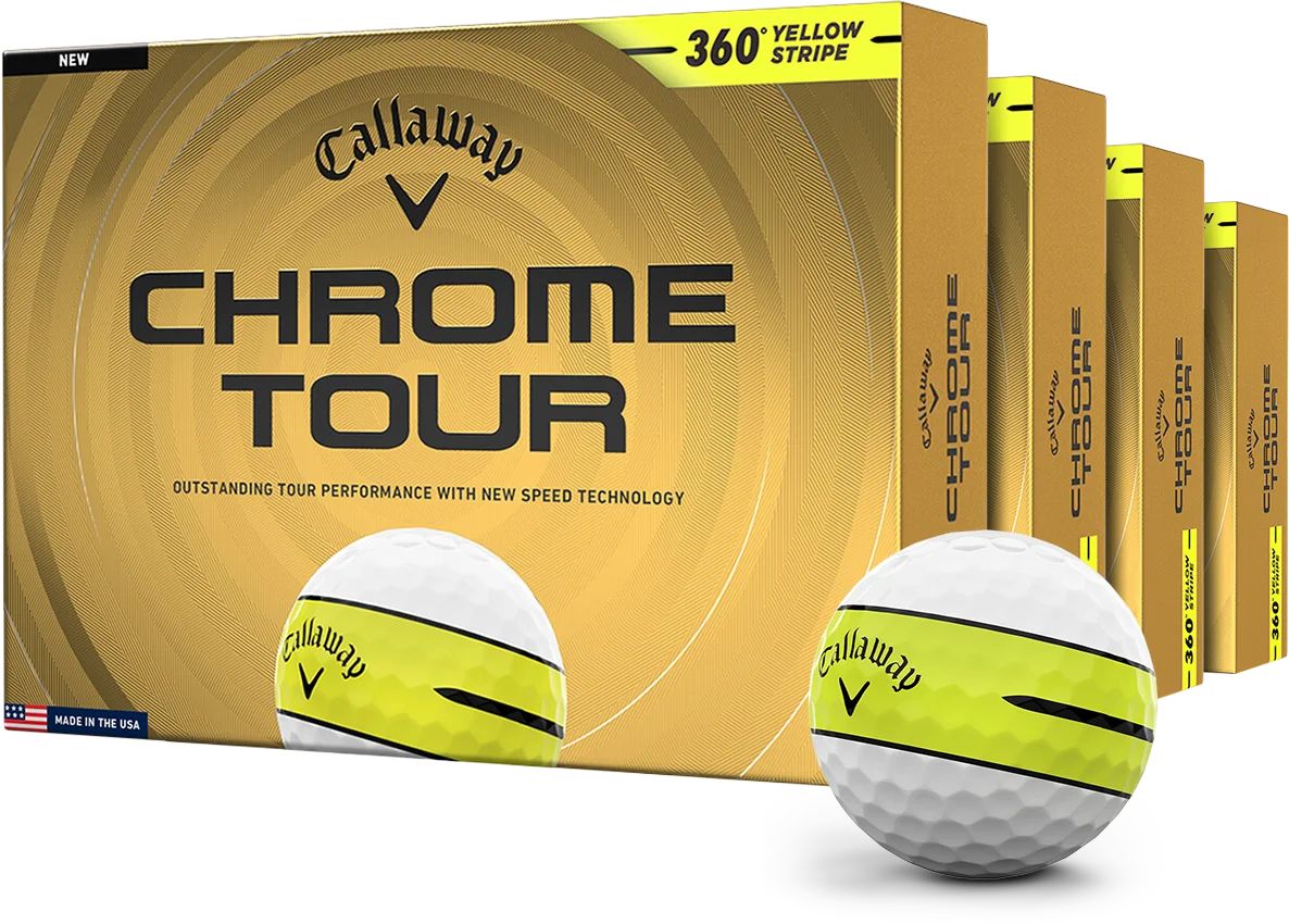 Chrome Tour 360 Yellow Stripe