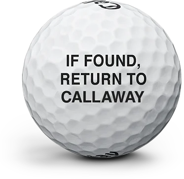 Bridgestone Text Personalized Golf Ball
