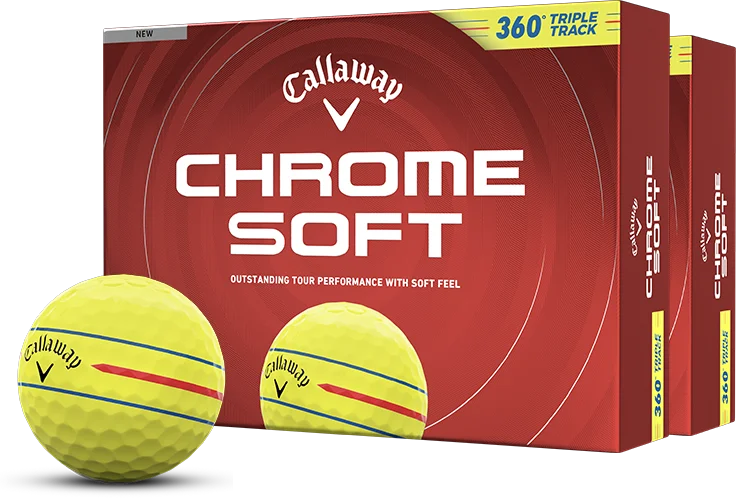 Chrome Soft Yellow 360 Triple Track
